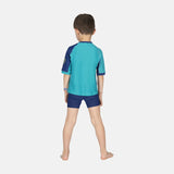 Mares Rash Guard Shield til børn grøn/blå