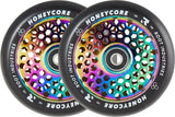 Root Honeycore Hjul Til Løbehjul, Sort, 2-Pak (110mm)