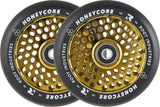 Root Honeycore Hjul Til Løbehjul, Sort, 2-Pak (110mm)