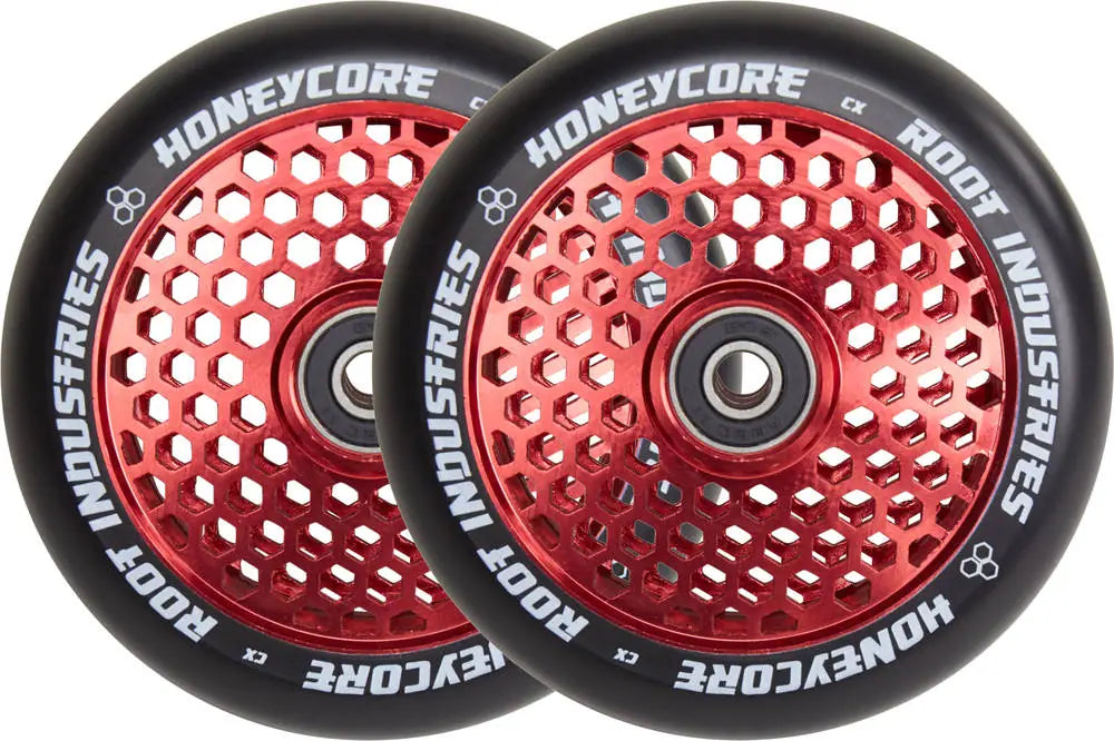 Root Honeycore Hjul Til Løbehjul, Sort, 2-Pak (120mm)