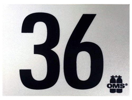 OMS "36" Decal