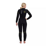DynamicNord VÅDDRAGT Women Wetsuit Advanced SL-72 7mm Sort/Gul