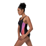 Speedo badedragt  Colourblock 2.0 Sort/Lyserød