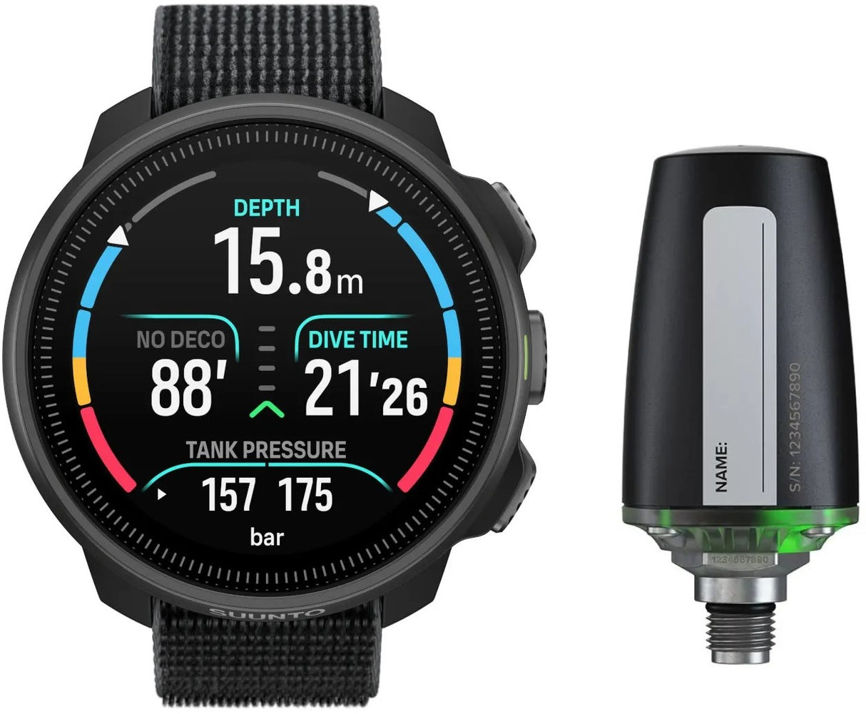 Suunto Dykkercomputer Nautic-S inkl. Transmitter