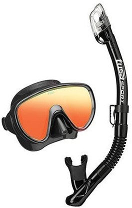 TUSA Snorkelpakke Combo SPORT UC-1625 (mirror lens)