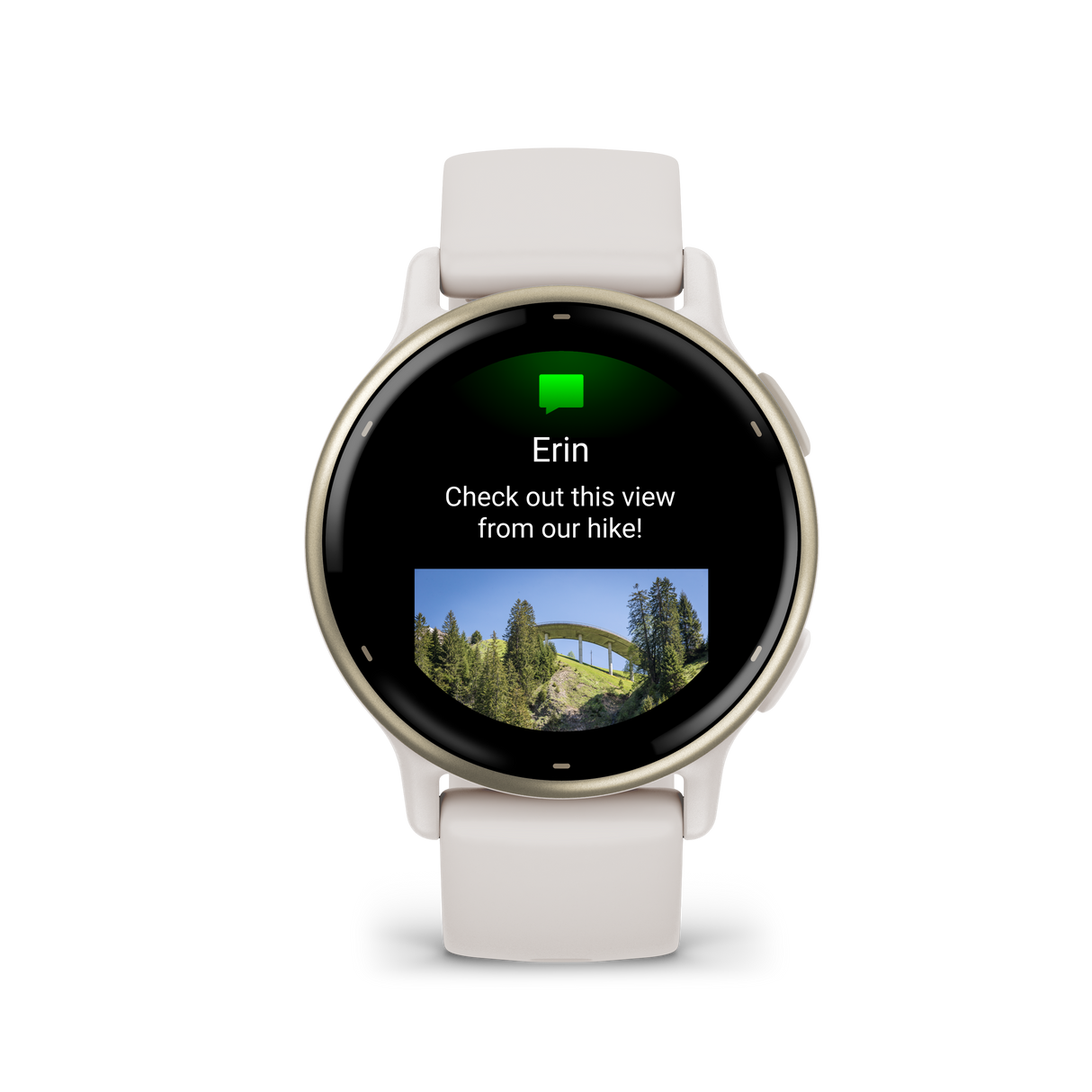 Garmin Sportsur VivoActive 5 Cream Gold