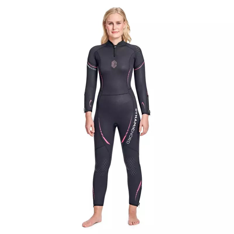 DynamicNord VÅDDRAGT SL-32   Women Wetsuit  3mm Sort/Grå