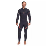 DynamicNord VÅDDRAGT SL-51 Men Wetsuit 5mm Sort/Rød Advanced