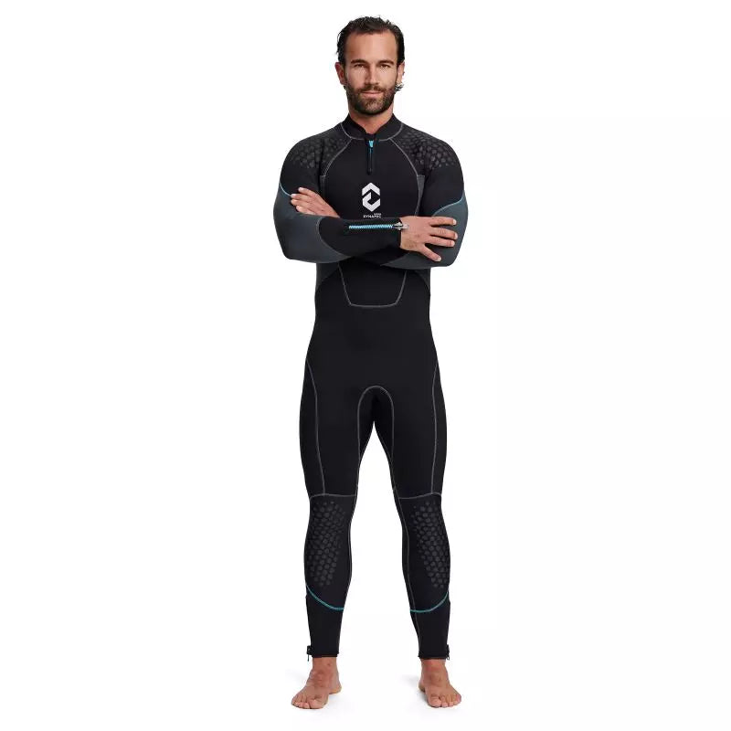 DynamicNord VÅDDRAGT SP-51 Superior Men Wetsuit 5mm Sort/Blå