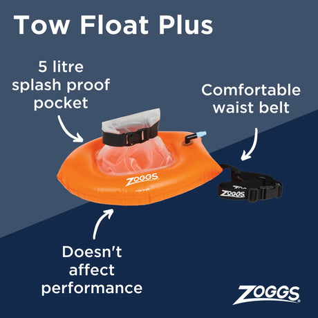 Zoggs Svømmebøje/Drybag, Tow Donut